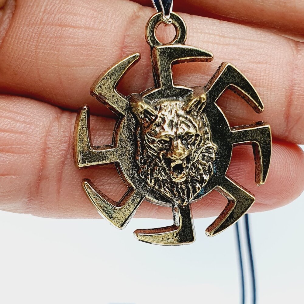 ❤️Retro tiger head Leather Strap Necklace, N90201P117 - Picture 10 of 11